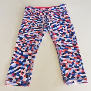 lululemon athletica Multicolor Patterned Leggings